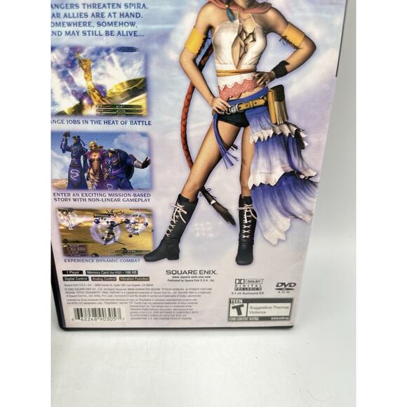 PS2 Playstation 2 Game Final Fantasy X-2 Video Game CIB Complete Tested - Picture 3 of 6